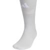 imageAdidas Unisex Team Speed Soccer Socks or Calf Sleeves 1 Pair OverTheCalfTeam Light GreyWhite5Sock