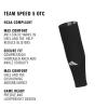 imageAdidas Unisex Team Speed Soccer Socks or Calf Sleeves 1 Pair OverTheCalfTeam Light GreyWhite5Sock