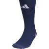 imageAdidas Unisex Team Speed Soccer Socks or Calf Sleeves 1 Pair OverTheCalfTeam Navy Blue 2White5Sock