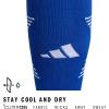 imageAdidas Unisex Team Speed Soccer Socks or Calf Sleeves 1 Pair OverTheCalfTeam Royal BlueWhite4Sock