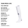 imageAdidas Unisex Team Speed Soccer Socks or Calf Sleeves 1 Pair OverTheCalfTeam Royal BlueWhite5Sock