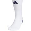 imageAdidas Unisex Team Speed Soccer Socks or Calf Sleeves 1 Pair OverTheCalfWhiteTeam Navy Blue5Sock