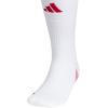 imageAdidas Unisex Team Speed Soccer Socks or Calf Sleeves 1 Pair OverTheCalfWhiteTeam Power Red 25Sock
