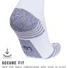 imageAdidas Unisex Team Speed Soccer Socks or Calf Sleeves 1 Pair OverTheCalfWhiteTeam Power Red4Sock