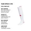 imageAdidas Unisex Team Speed Soccer Socks or Calf Sleeves 1 Pair OverTheCalfWhiteTeam Royal Blue5Sock