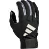imageAdidas Youth Scorch Destroy 3 Full Finger Linemans Glove BlackWhite Multiple SizesLarge