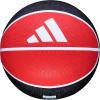 imageadidas  Grid  Recreational Rubber Basketball  Durable for Outdoor amp Indoor PlayBlackRed