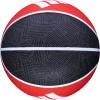 imageadidas  Grid  Recreational Rubber Basketball  Durable for Outdoor amp Indoor PlayBlackRed