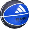 imageadidas  Grid  Recreational Rubber Basketball  Durable for Outdoor amp Indoor PlayBlackRoyal