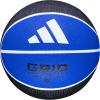 imageadidas  Grid  Recreational Rubber Basketball  Durable for Outdoor amp Indoor PlayBlackRoyal
