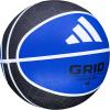 imageadidas  Grid  Recreational Rubber Basketball  Durable for Outdoor amp Indoor PlayBlackRoyal
