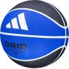 imageadidas  Grid  Recreational Rubber Basketball  Durable for Outdoor amp Indoor PlayBlackRoyal