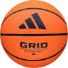 imageadidas  Grid  Recreational Rubber Basketball  Durable for Outdoor amp Indoor PlayOrange