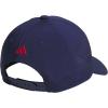 imageadidas Boys Gameday Hat  Snapback Athletic Baseball CapDark BluePure Ruby Red