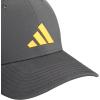 imageadidas Boys Gameday Hat  Snapback Athletic Baseball CapGrey SixLucid Tangerine Orange