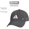 imageadidas Boys Gameday Hat  Snapback Athletic Baseball CapGrey SixWhite
