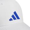 imageadidas Boys Gameday Hat  Snapback Athletic Baseball CapWhiteTeam Royal Blue