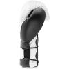 imageadidas Hybrid 350 Elite Boxing Training GlovesWhiteBlack