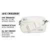 imageadidas Luxe Crossbody  Premium Shoulder BagOff WhiteSilver Metallic