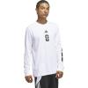 imageadidas Mens FIFA World Cup 26 Match Ball Graphic Long Sleeve TShirtWhite