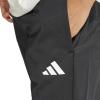 imageadidas Mens Sereno Cut 3Stripes Slim Tapered PantBlackWhite