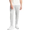 imageadidas Mens Sereno Cut 3Stripes Slim Tapered PantGreyWhite