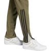 imageadidas Mens Sereno Cut 3Stripes Slim Tapered PantOlive StrataBlack