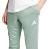 imageadidas Mens Sereno Cut 3Stripes Slim Tapered PantSilver GreenWhite