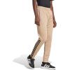 imageadidas Mens Sereno Cut 3Stripes Slim Tapered PantWarm SandstoneBlack