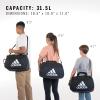 imageadidas Power Gym Bag  Lightweight Small DuffelBlackDiablo