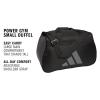 imageadidas Power Gym Bag  Lightweight Small DuffelBlackGrey Four