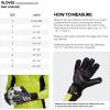 imageadidas Predator Fs Replique Senior Goalie Gloves CW5595Solar YellowSolar RedBlack