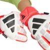 imageadidas Predator Goalkeeper Glove Match FingersaveWhiteLucid RedBlack