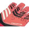 imageadidas Unisex Match Goalie Soccer GlovesBlackLucid RedBlack