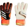 imageadidas Unisex Match Goalie Soccer GlovesBlackSolar RedSolar Yellow