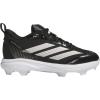 imageadidas UnisexChild Adizero Instict 20 TPU SoftballBlackWhiteSilver Metallic
