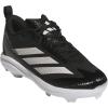 imageadidas UnisexChild Adizero Instict 20 TPU SoftballBlackWhiteSilver Metallic