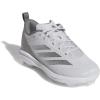 imageadidas UnisexChild Adizero Instict 20 TPU SoftballTeam Light GreySilver MetallicTeam Grey