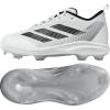 imageadidas UnisexChild Adizero Instict 20 TPU SoftballWhiteBlackBlack