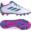 imageadidas UnisexChild Goletto Ix FirmMulti Ground Soccer Cleats ToddlerLittle KidBig KidWhiteBright RoyalTeam Shock Pink