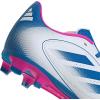 imageadidas UnisexChild Goletto Ix FirmMulti Ground Soccer Cleats ToddlerLittle KidBig KidWhiteBright RoyalTeam Shock Pink
