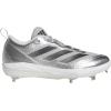 imageadidas Womens Adizero Instinct Silver Speed SoftballSilver MetallicBlackGrey