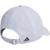 imageadidas Womens Seersucker Baseball Cap  Relaxed Strapback HatSeersuckerAsh BlueCollegiate Navy