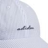 imageadidas Womens Seersucker Baseball Cap  Relaxed Strapback HatSeersuckerAsh BlueCollegiate Navy