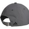 imageadidas Womens Seersucker Baseball Cap  Relaxed Strapback HatSeersuckerGrey FiveBlack
