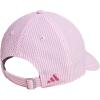 imageadidas Womens Seersucker Baseball Cap  Relaxed Strapback HatSeersuckerTropic BloomPink Fusion