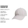 imageadidas Womens Seersucker Baseball Cap  Relaxed Strapback HatSeersuckerWonder Cargo KhakiClay Grey