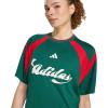 imageadidas Womens World Cup ApparelTeam Dark GreenBetter ScarletWhite