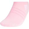 imageadidas womens Superlite No Show Socks 6pair Pack Low Profile Below AnkleClear PinkMaroonPure Turbo Pink3