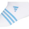 imageadidas womens Superlite No Show Socks 6pair Pack Low Profile Below AnkleWhiteBlue BurstClear Onix Grey3